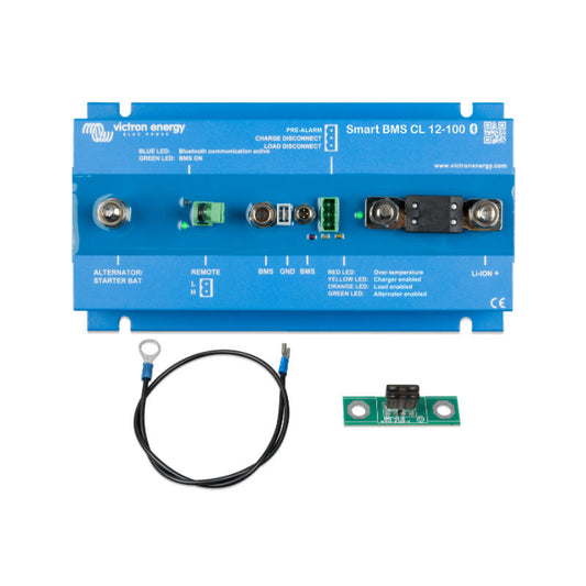 BMS110022000 Smart BMS CL 12-100 (top) with accessories