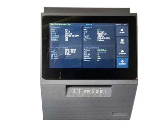 LCD-Webserver PowerStation for REC BMS