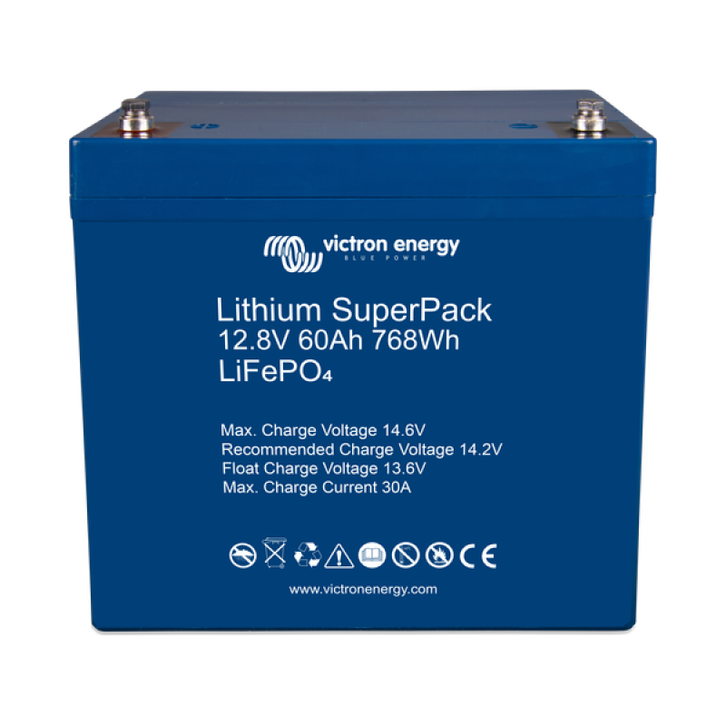 Victron Energy Lithium SuperPack 12.8V 60Ah (M6)