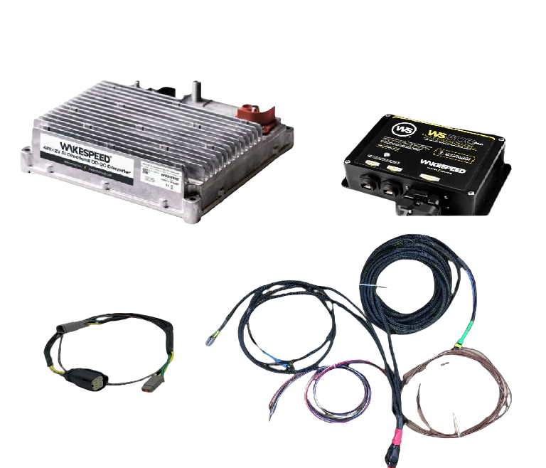 Wakespeed WS48-12X 48v/12v Bi-Directional DC-DC Converter Kit