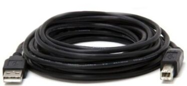 15 ft USB configuration cable with printer-style connector for WS500 Version 2 boards