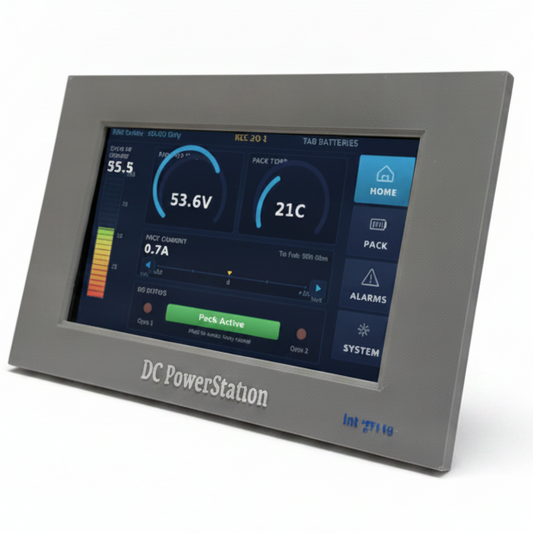 DCP-LCD-P4-7 Inch Webserver PowerStation Integrator Pro c/w panel mount Bezel