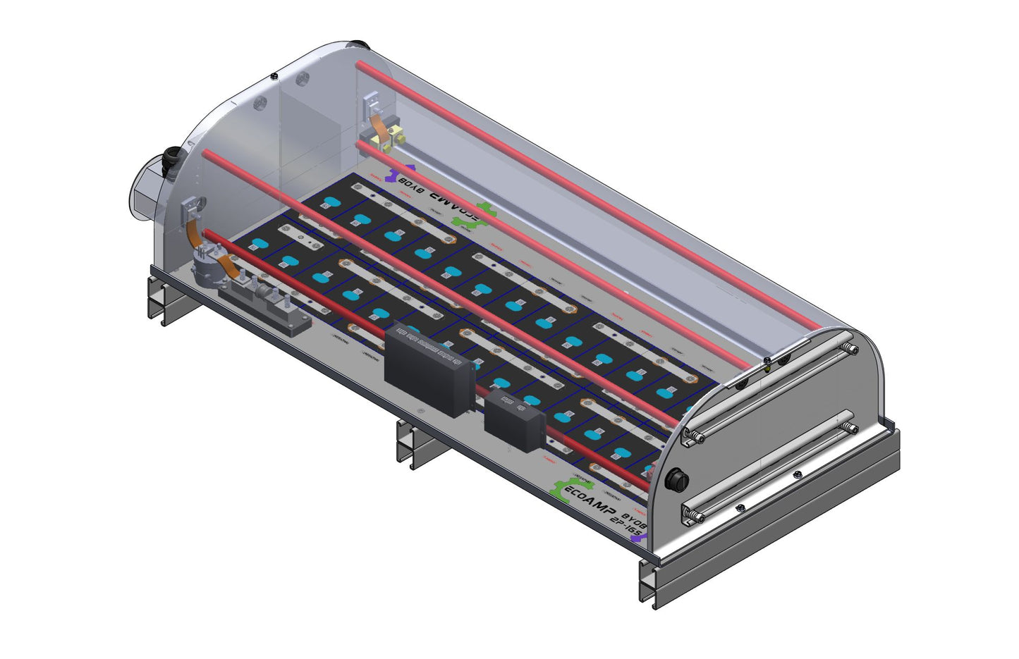 REC BMS 2P16S EcoAMP High capacity Battery Kit