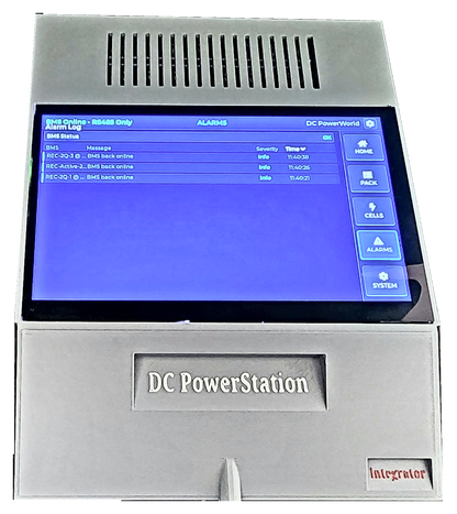 DCP-LCD-P4-7 Inch Webserver PowerStation Integrator Pro c/w Wall Mount Enclosure