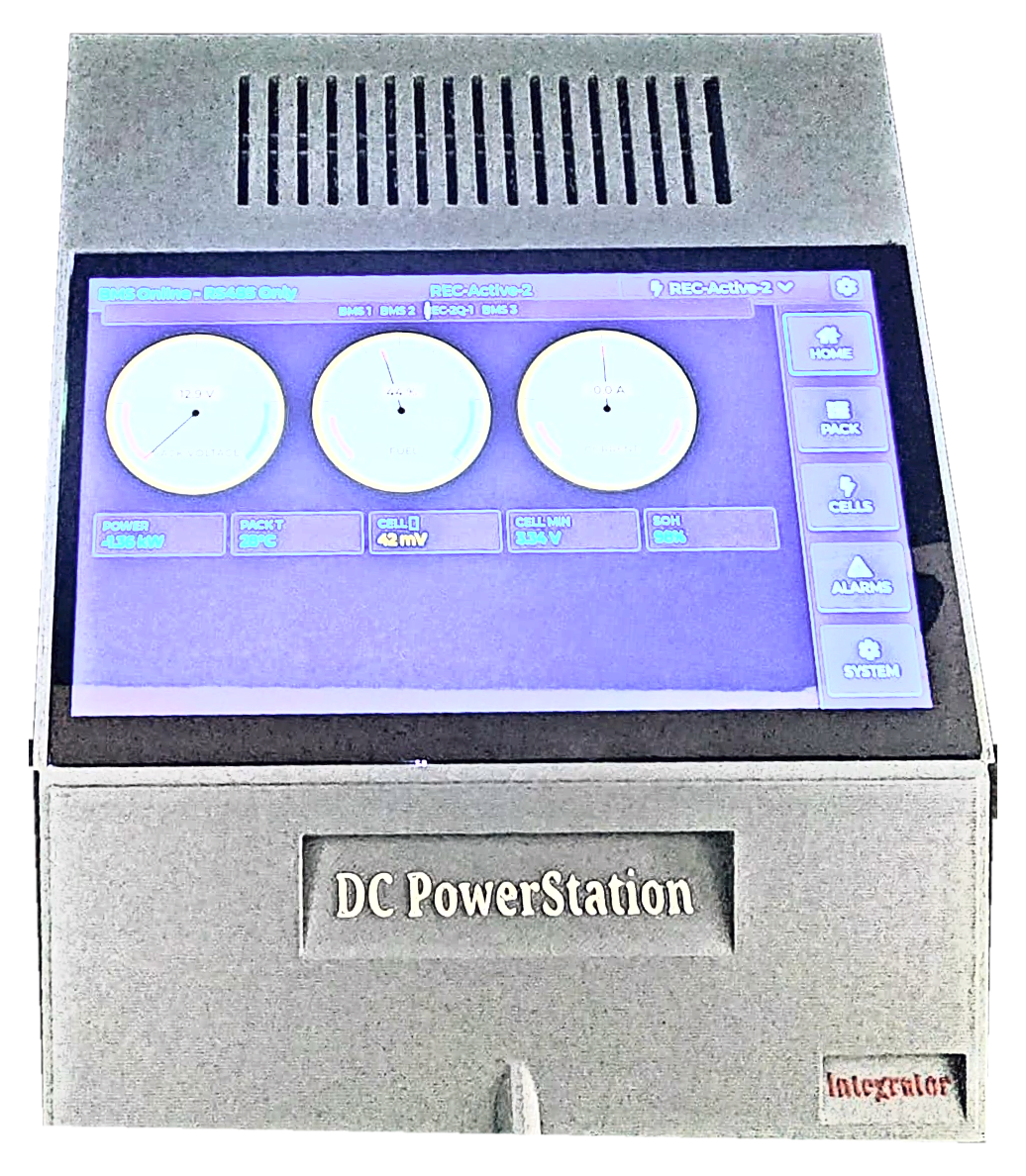 DCP-LCD-P4-7 Inch Webserver PowerStation Integrator Pro c/w Wall Mount Enclosure