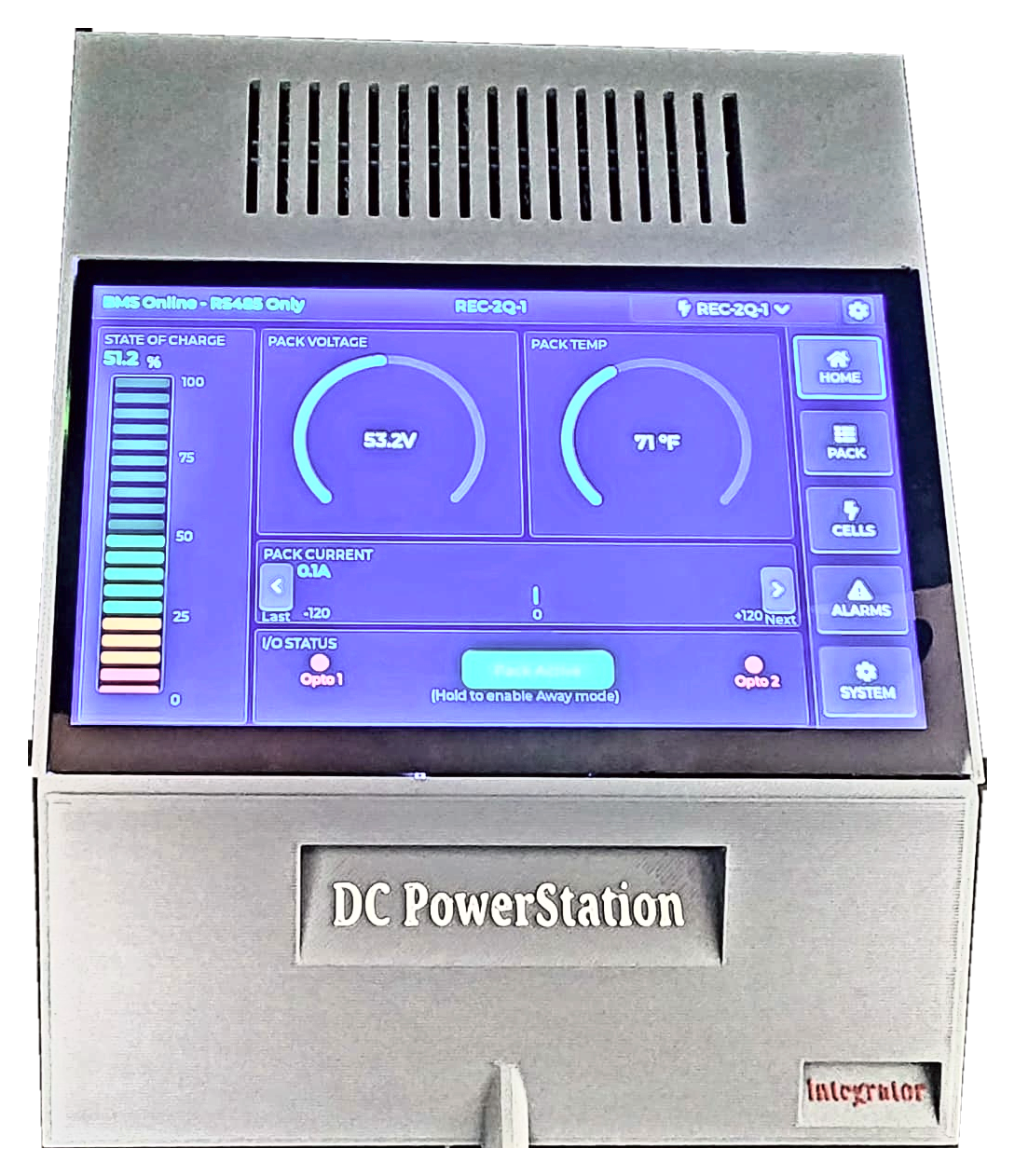 DCP-LCD-P4-7 Inch Webserver PowerStation Integrator Pro c/w Wall Mount Enclosure