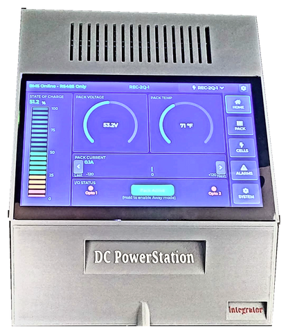 DCP-LCD-P4-7 Inch Webserver PowerStation Integrator Pro c/w Wall Mount Enclosure