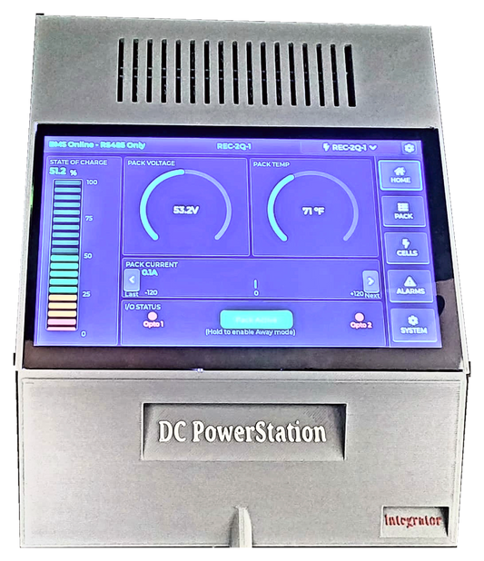 DCP-LCD-P4-7 Inch Webserver PowerStation Integrator Pro c/w Wall Mount Enclosure