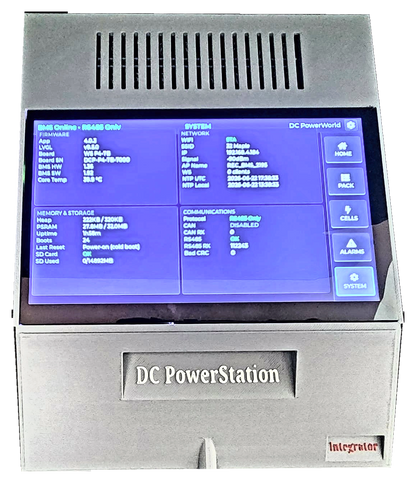 DCP-LCD-P4-7 Inch Webserver PowerStation Integrator Pro c/w Wall Mount Enclosure