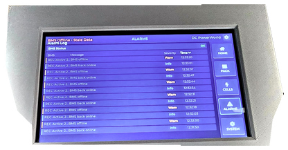 DCP-LCD-P4-7 Inch Webserver PowerStation Integrator Pro c/w panel mount Bezel