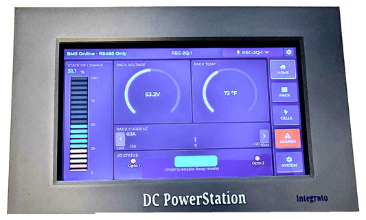 DCP-LCD-P4-7 Inch Webserver PowerStation Integrator Pro c/w panel mount Bezel