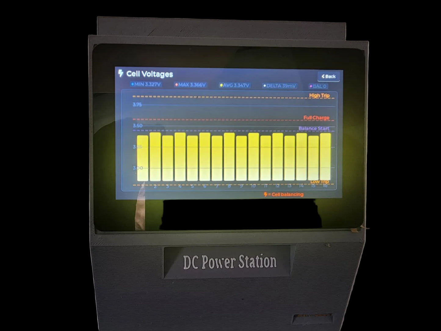 LCD-Webserver PowerStation for REC BMS