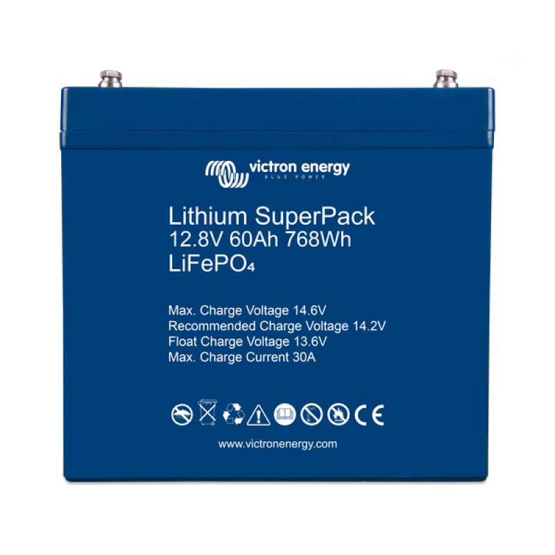 Victron Energy Lithium SuperPack 12.8V 60Ah (M6)