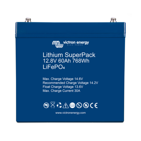 Victron Energy Lithium SuperPack 12.8V 60Ah (M6)