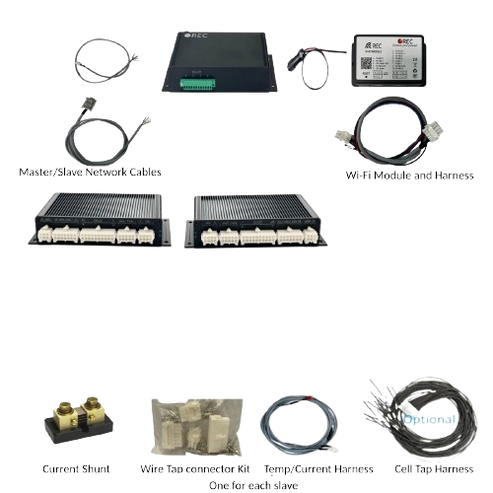 REC BMS High Current 48V Master/Slave Kit for Battery Management – Off ...