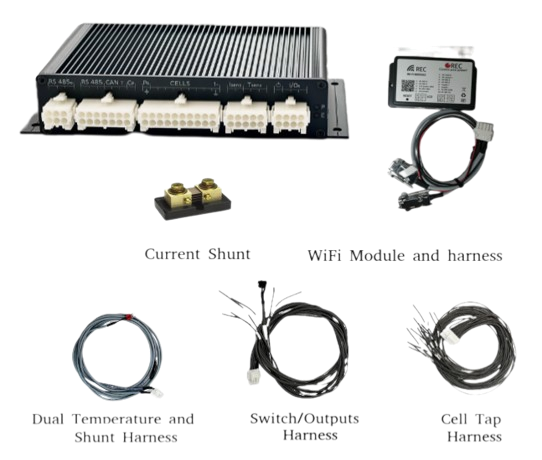 REC 2Q Series 16S BMS Kit – Off Grid and Marine Energy