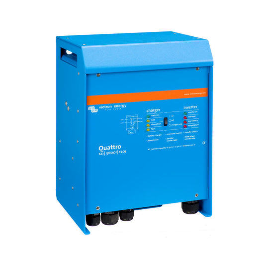 Victron Energy Quattro 12/5000/220-100/100 120V VE.Bus (UL 458)
