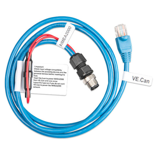 Victron Energy VE.Can to NMEA 2000 micro-C male cable