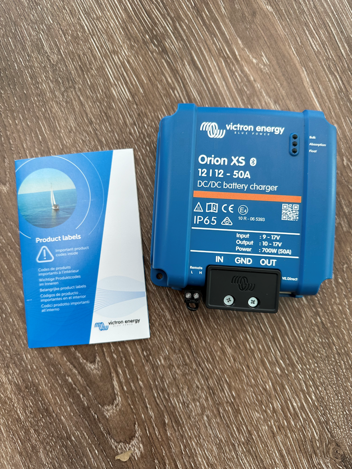 Orion XS 12/12-50A DC-DC Battery Charger